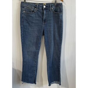 Seven 7 Jeans Womens‎ 8 Fashion Jean Mahone High Rise Step Hem Slim Fit Denim
